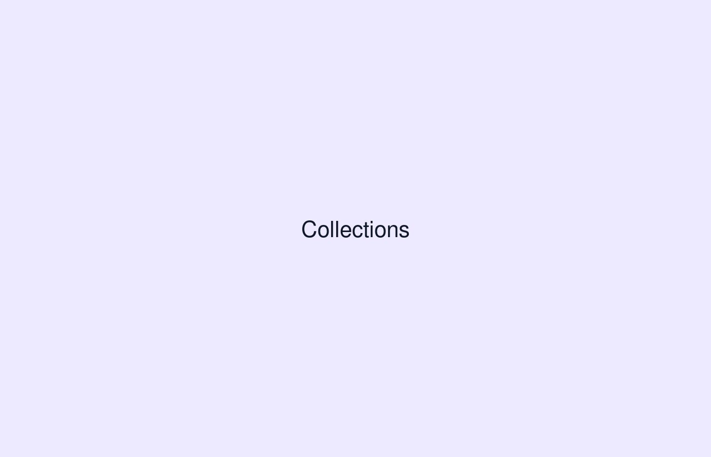 Collection preview placeholder